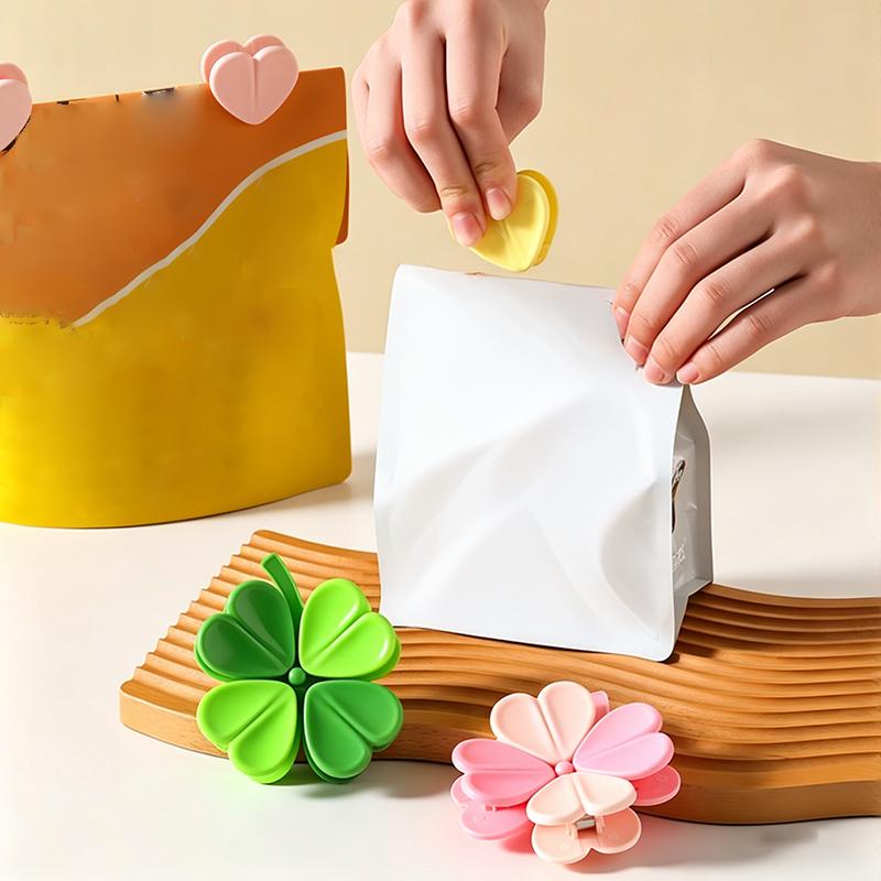 Food Storage Hot - Hot Magnetic Fridge Magnets Four-leaf Clover