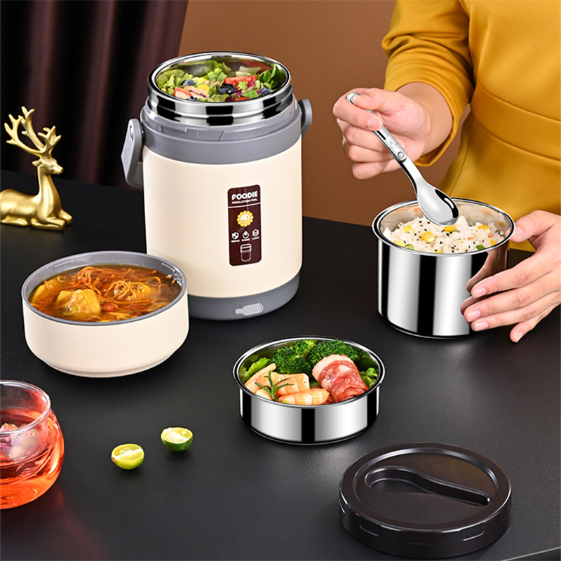 USB Electric Heated Lunch Boxe - Food Storage Hot reseña y precio