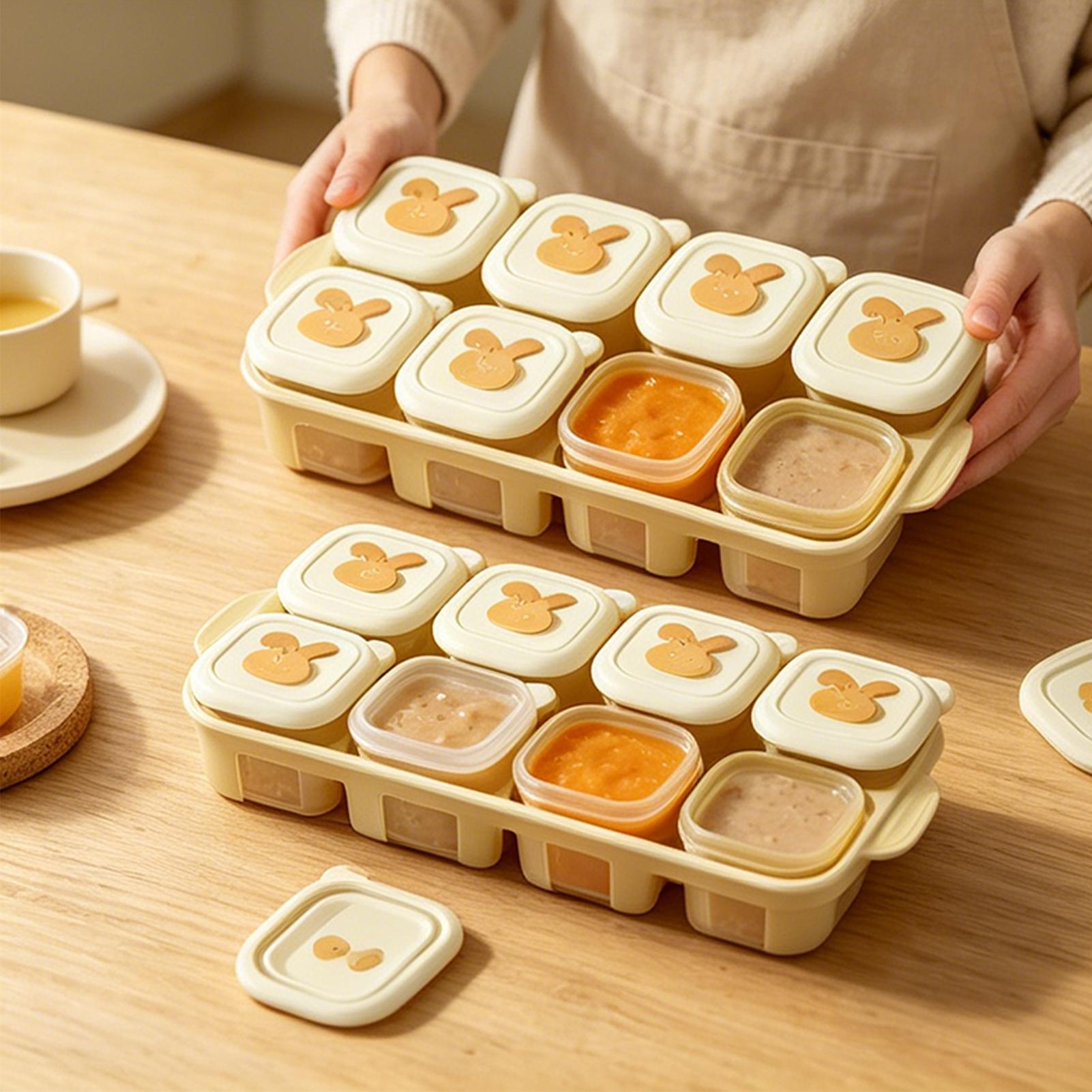 Cube Food Freezer Tray Kids Yo - Food Storage Yogurt reseña y precio