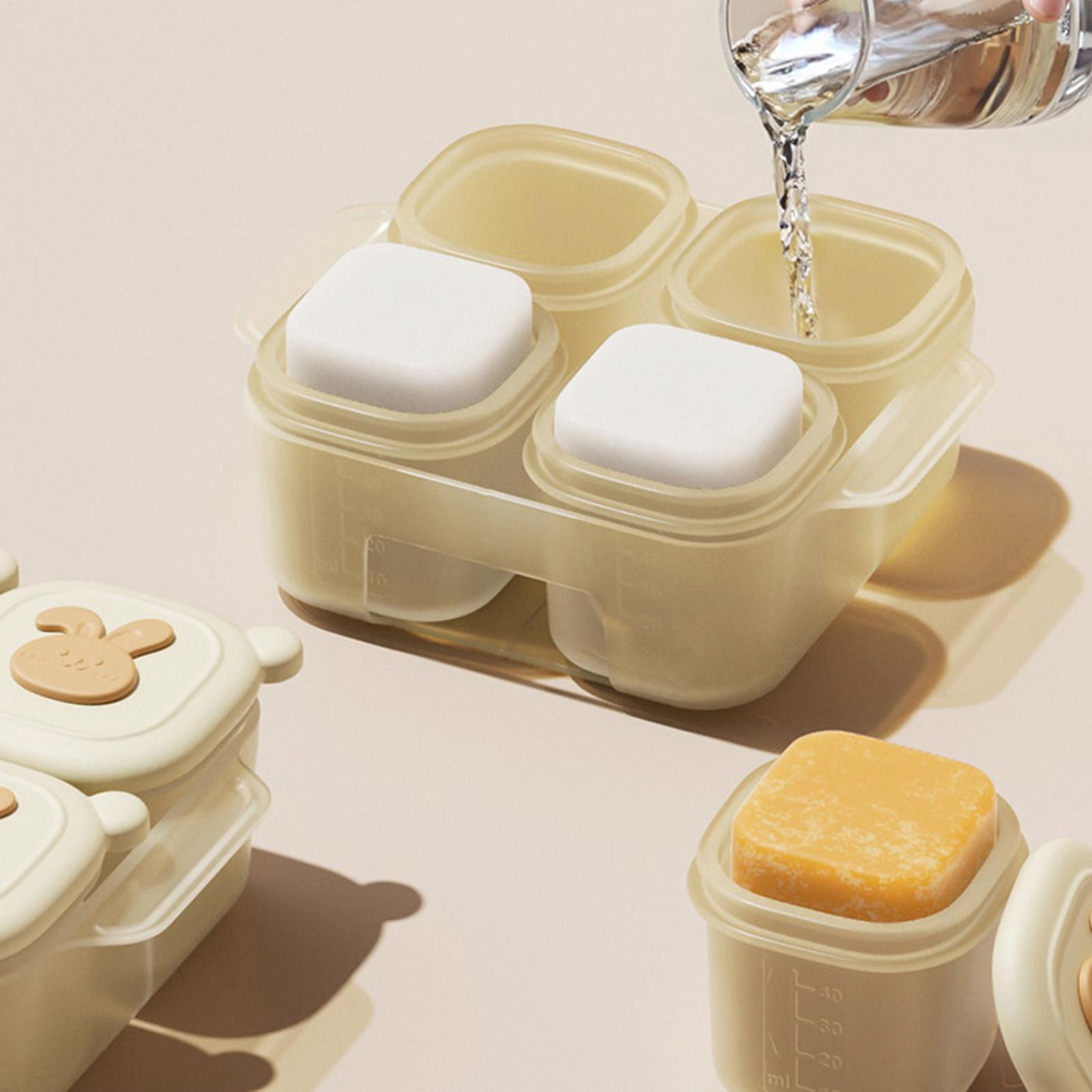 Cube Food Freezer Tray Kids Yo - Food Storage Yogurt reseña y precio