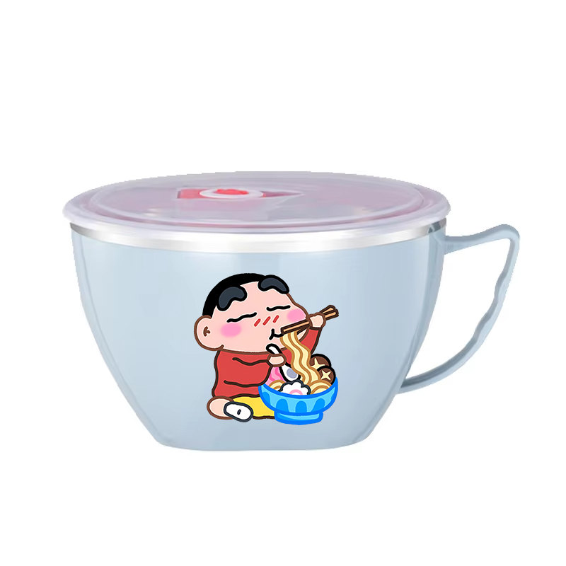 Crayon Shin-chan Noodle Bowl L - Food Storage In Room reseña y precio