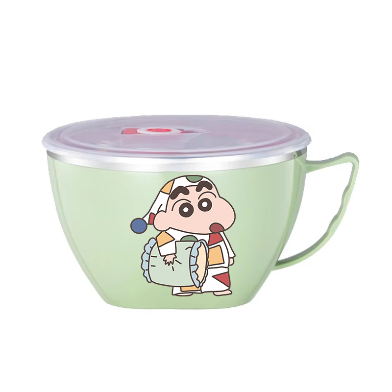 Crayon Shin-chan Noodle Bowl L - Food Storage In Room reseña y precio