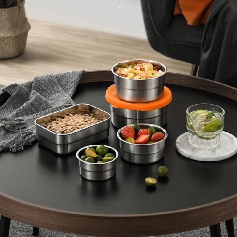 304 Stainless Steel Fresh-keep - Food Storage Hot reseña y precio