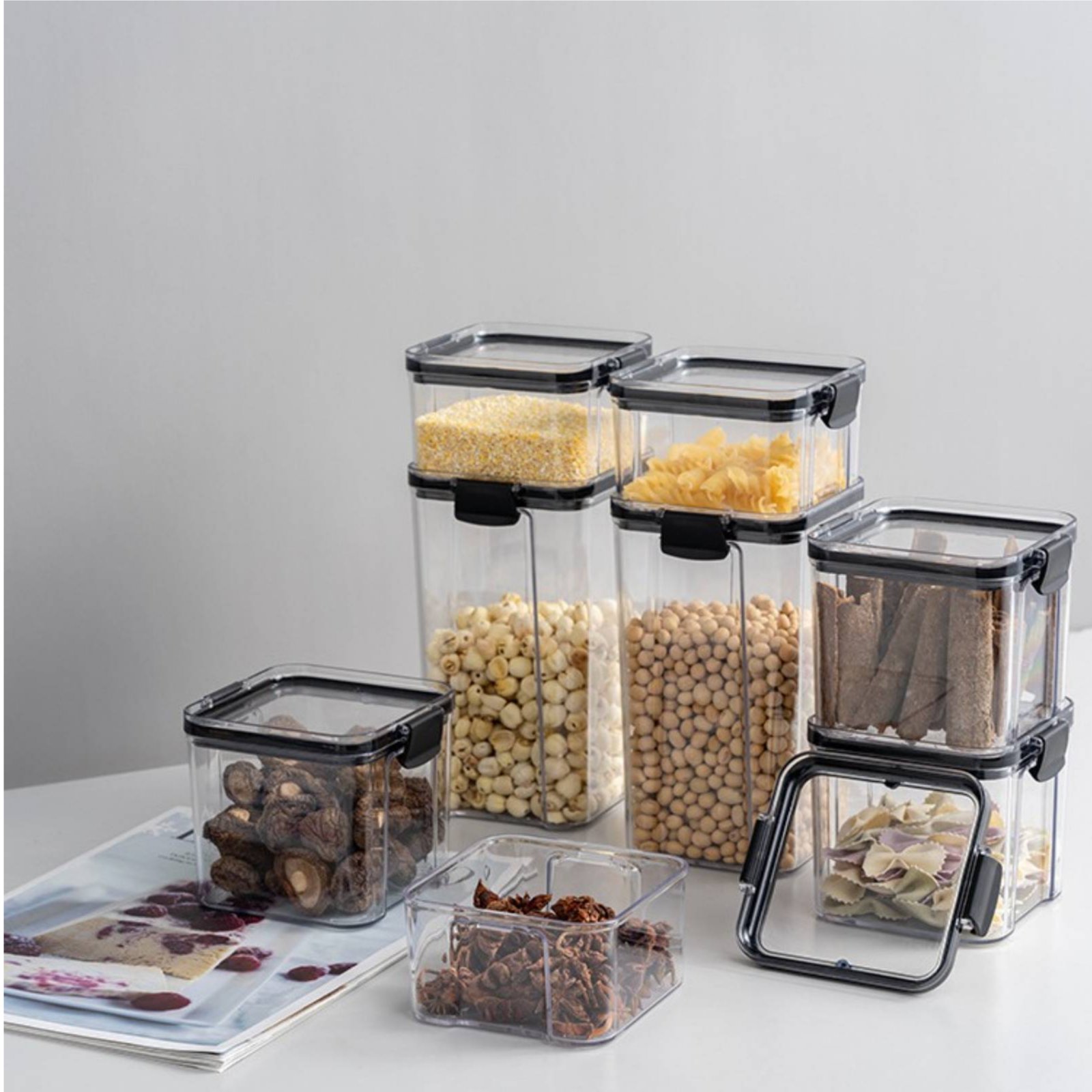 Airtight Food Storage Containe - Food Storage Jars & Containers reseña y precio