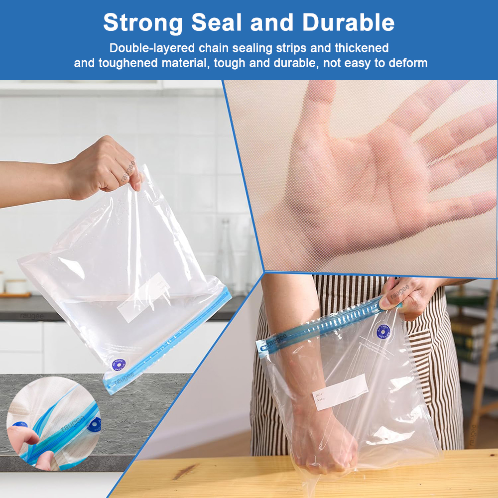 Vacuum Bags Reusable Food Vacu - Food Storage Hot reseña y precio