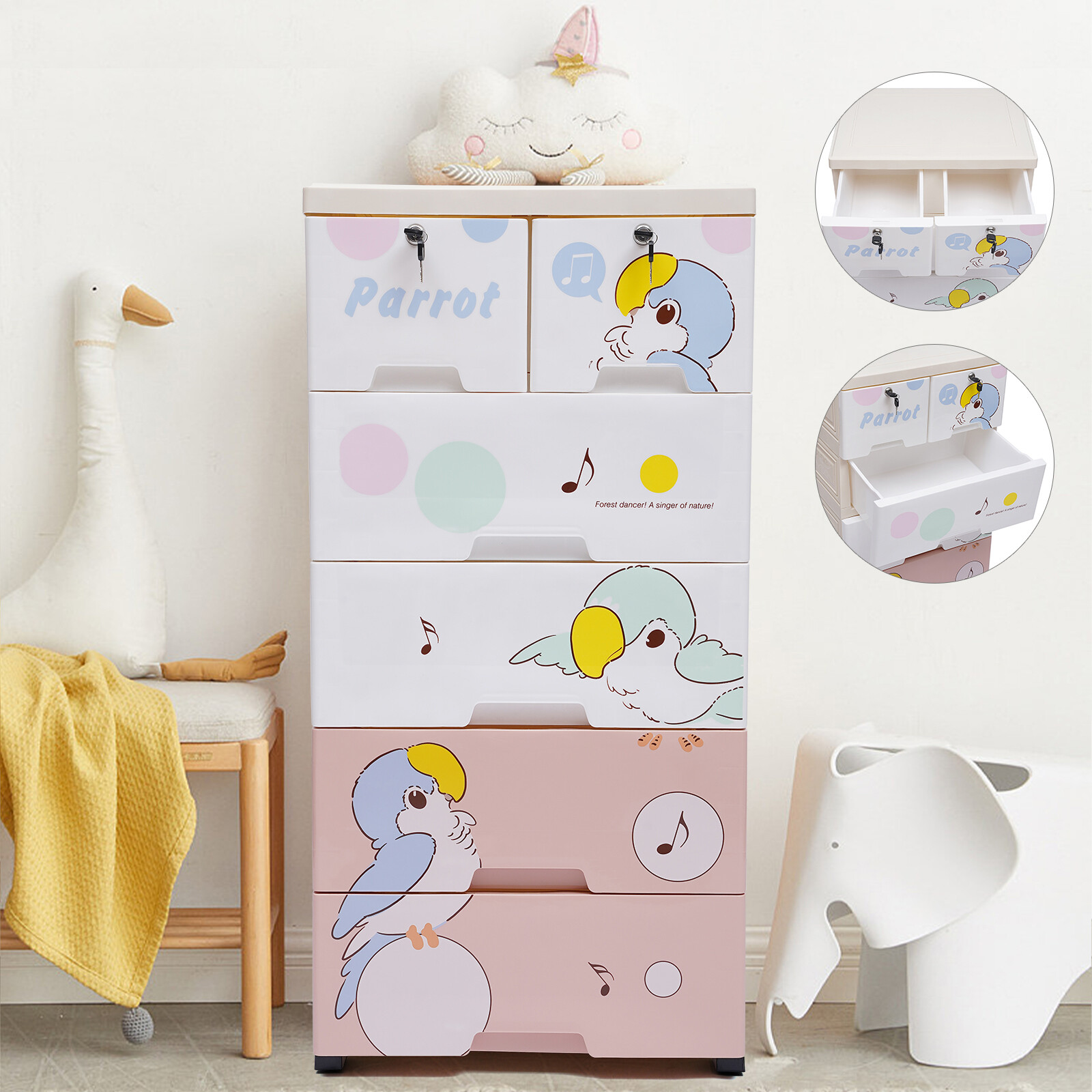 5-Layer Dresser Collection Loc - Food Storage Locker reseña y precio