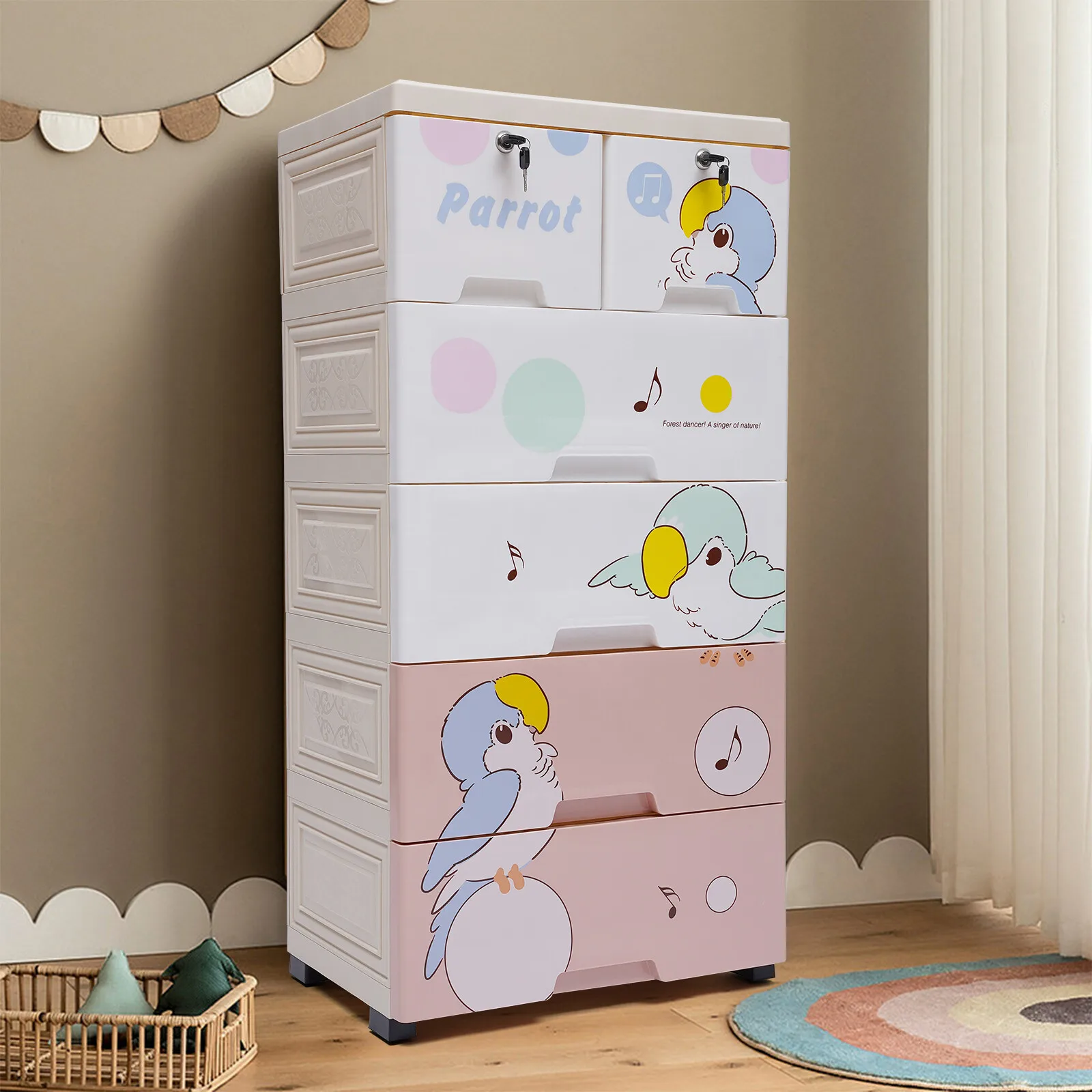 5-Layer Dresser Collection Loc - Food Storage Locker reseña y precio