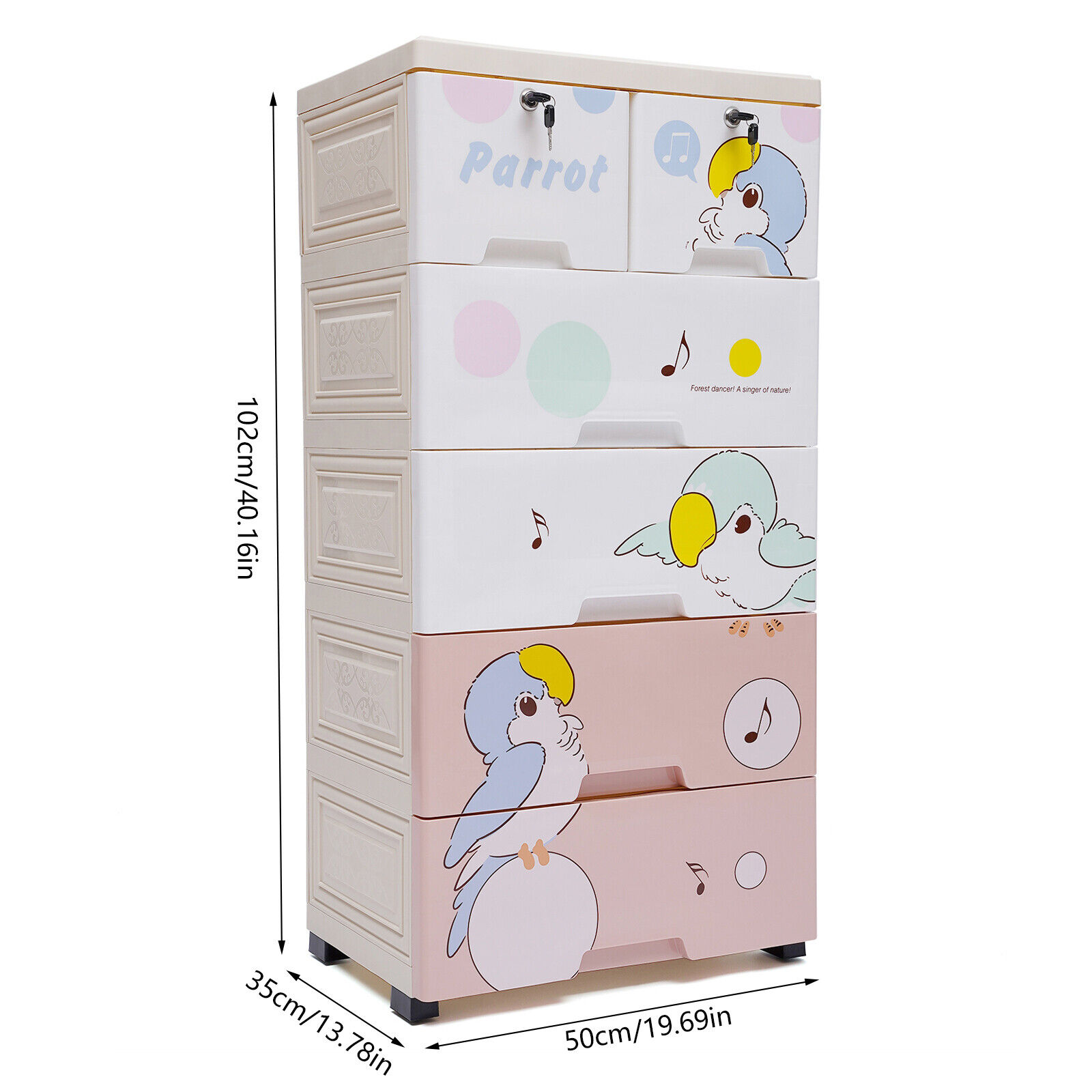 5-Layer Dresser Collection Loc - Food Storage Locker reseña y precio