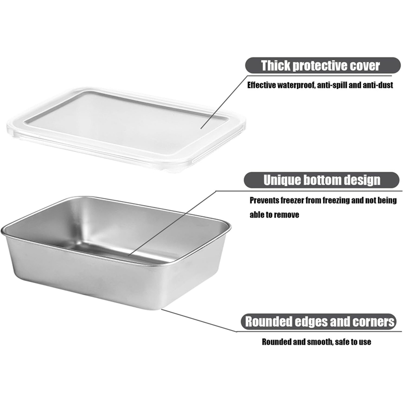 Stainless Steel Containers for - Food Storage And Container reseña y precio