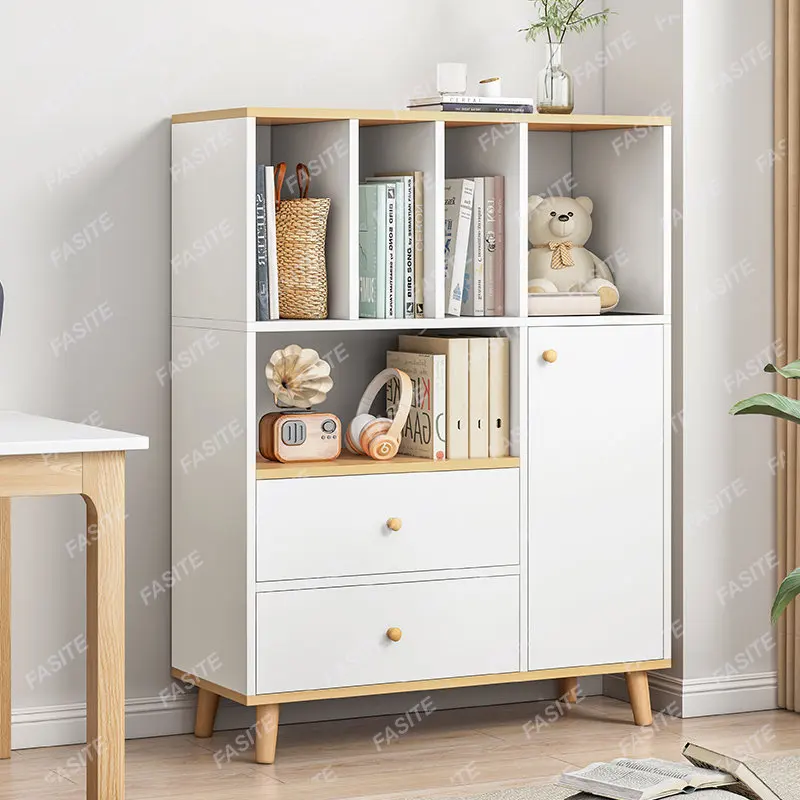 White bookshelf shelf floor to - Food Storage Locker reseña y precio