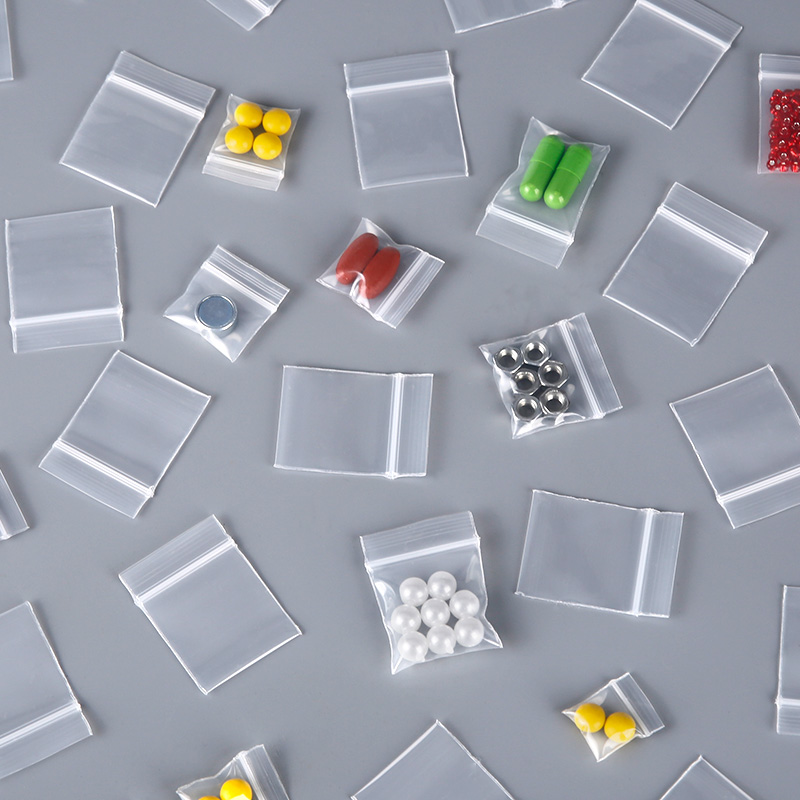 Mini Zip Lock Bags, Plastic Pa - Food Storage Locker reseña y precio