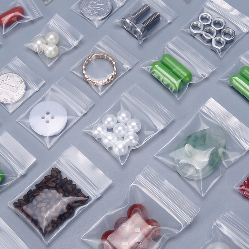 Mini Zip Lock Bags, Plastic Pa - Food Storage Locker reseña y precio