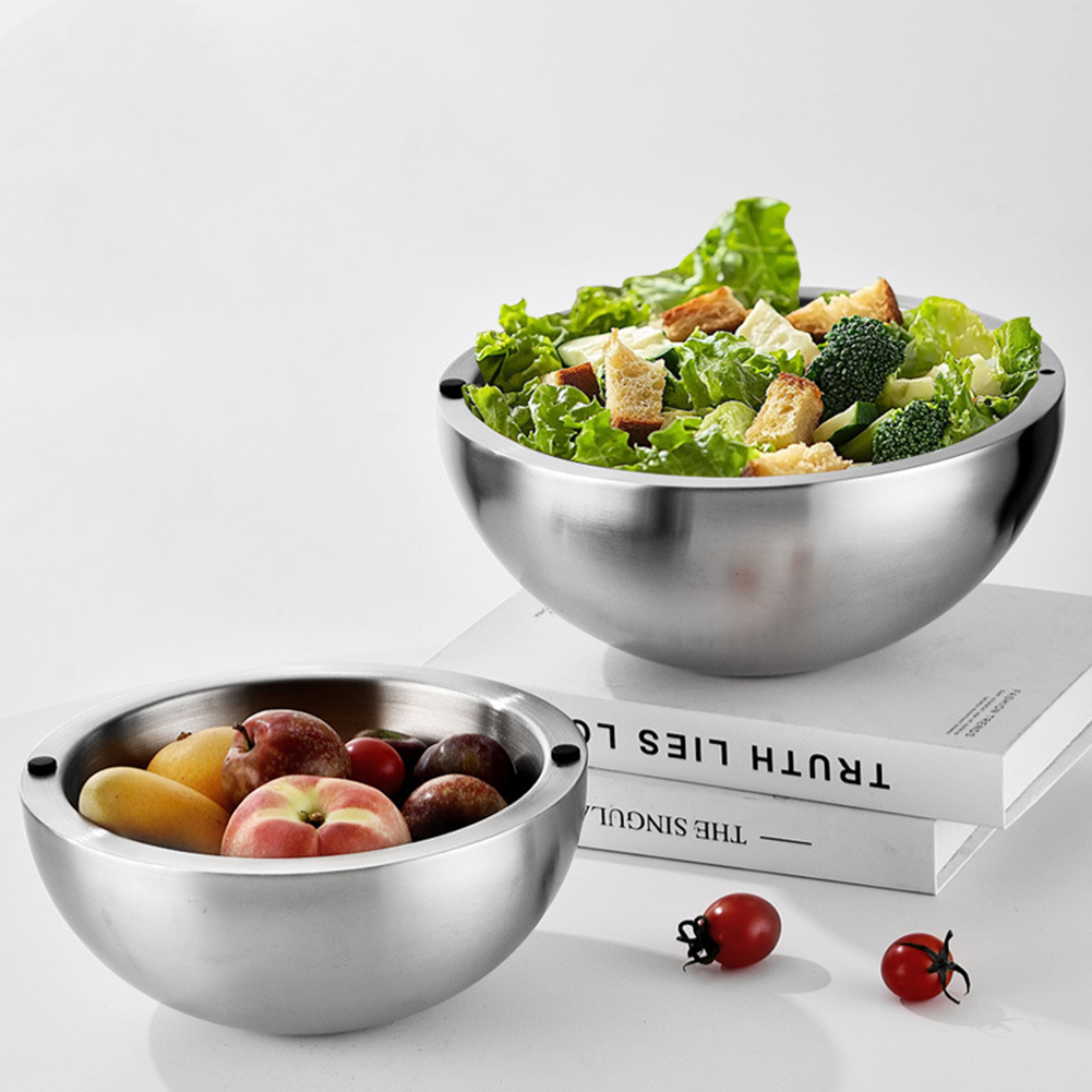 304 Thickened Salad Mixing Bow - Food Storage Hot reseña y precio