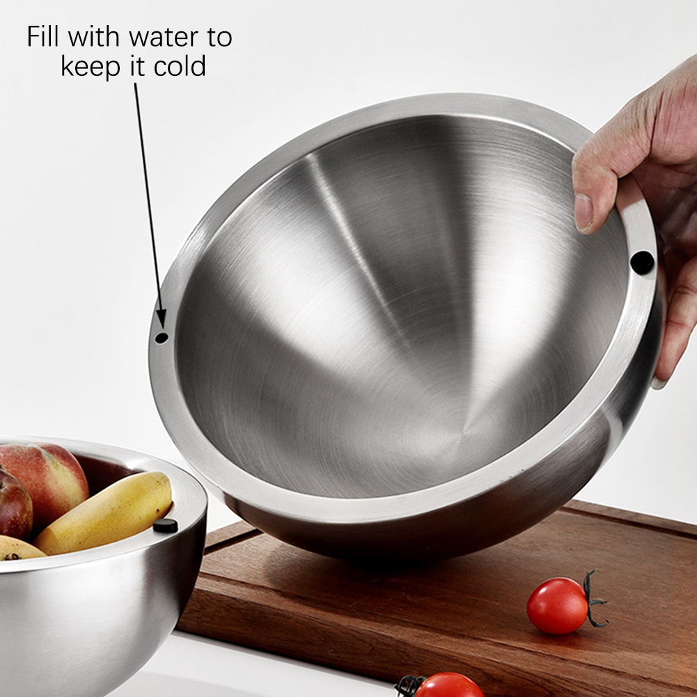 304 Thickened Salad Mixing Bow - Food Storage Hot reseña y precio