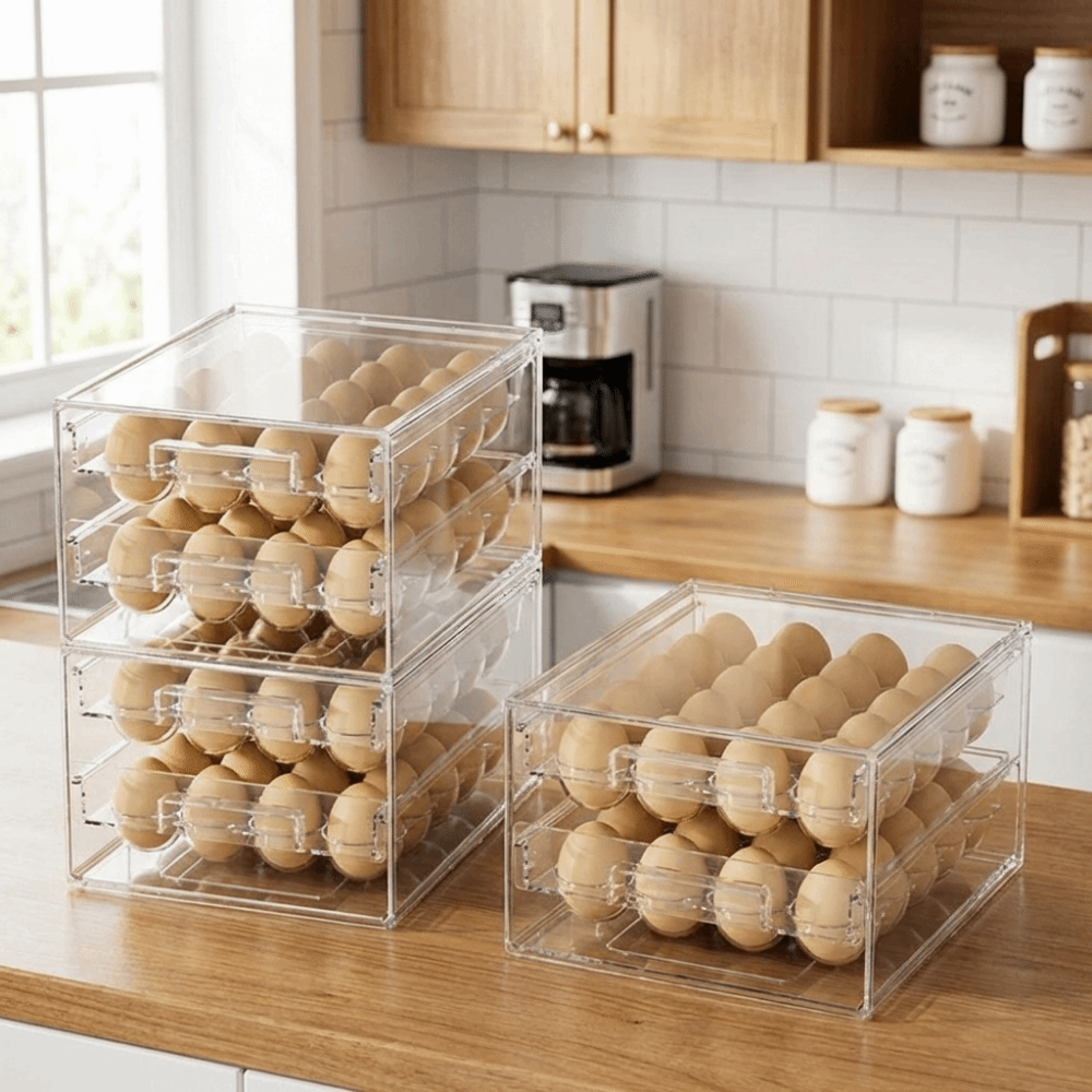 Practical Plastic Egg Storage  - Food Storage Practices reseña y precio
