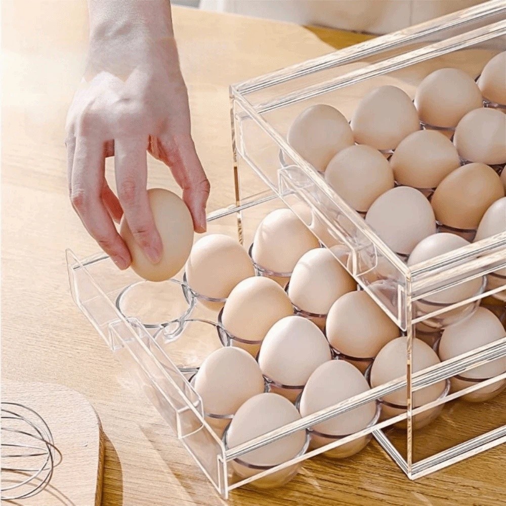 Practical Plastic Egg Storage  - Food Storage Practices reseña y precio