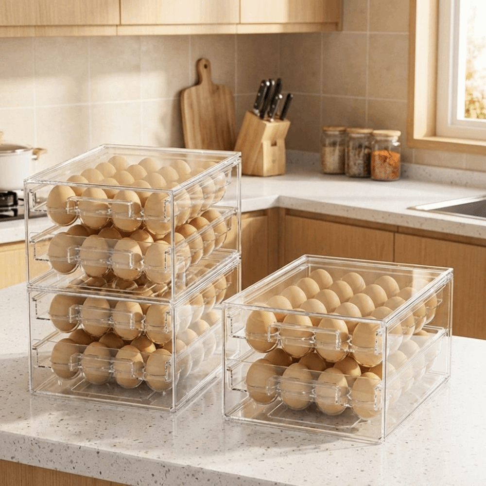 Practical Plastic Egg Storage  - Food Storage Practices reseña y precio