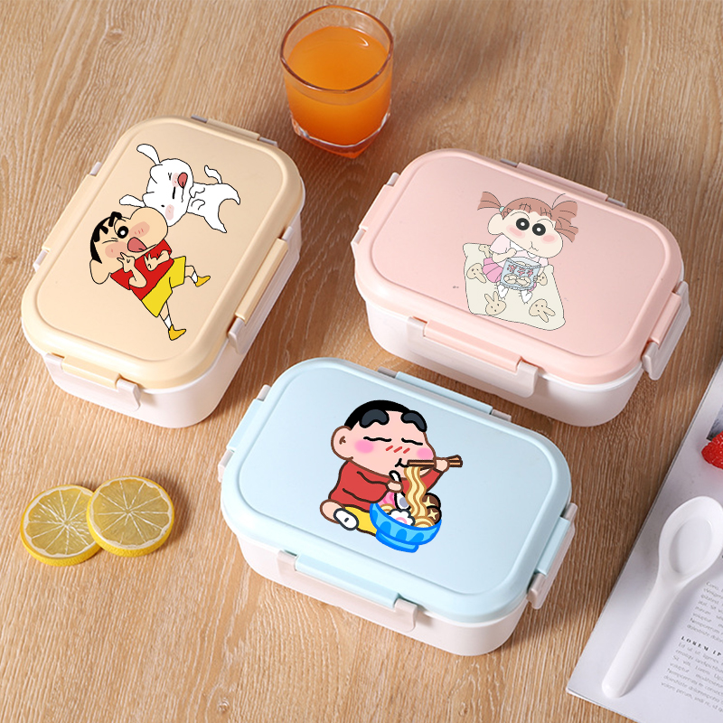 Crayon Shin-chan Student Lunch - Food Storage In Room reseña y precio