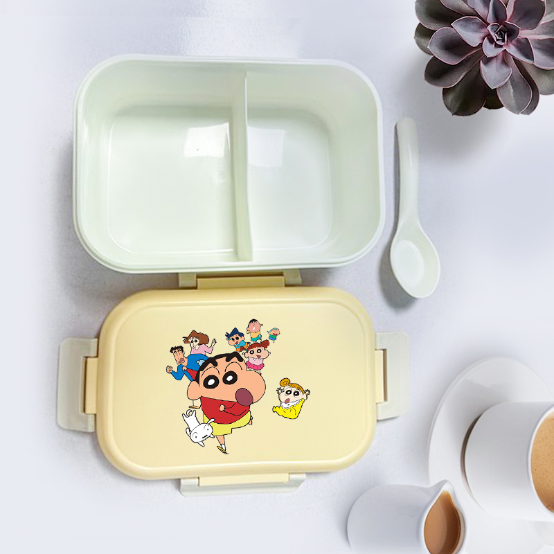 Crayon Shin-chan Student Lunch - Food Storage In Room reseña y precio
