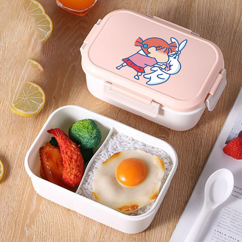 Crayon Shin-chan Student Lunch - Food Storage In Room reseña y precio