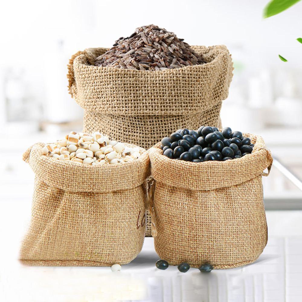 Burlap Potato Sacks Jute Potat - Food Storage Roots reseña y precio