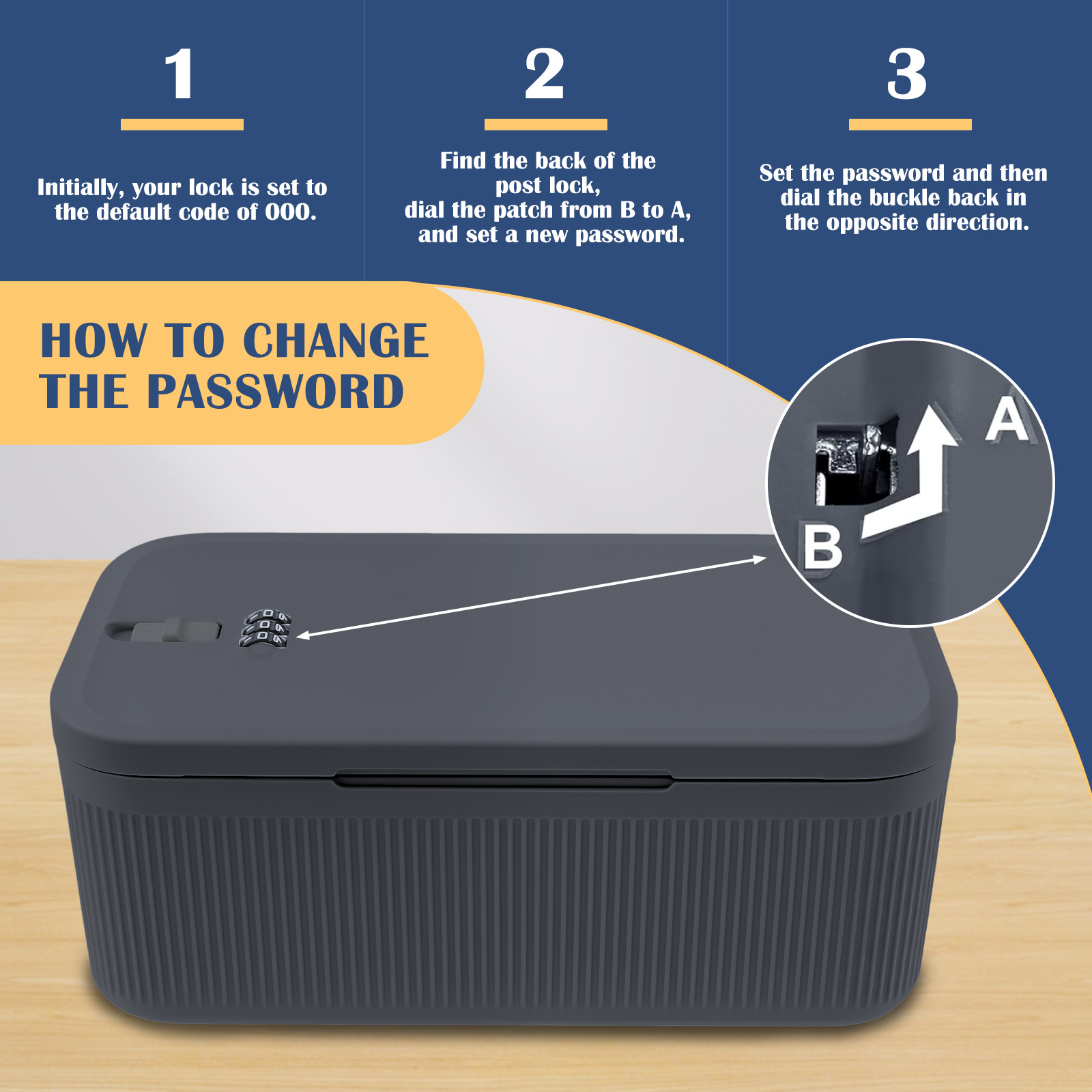 Storage Box with Locker Plasti - Food Storage Locker reseña y precio