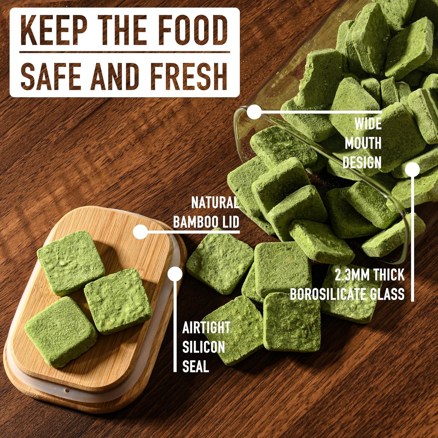 37oz Rectangle Airtight Glass  - Food Storage Jars & Containers reseña y precio