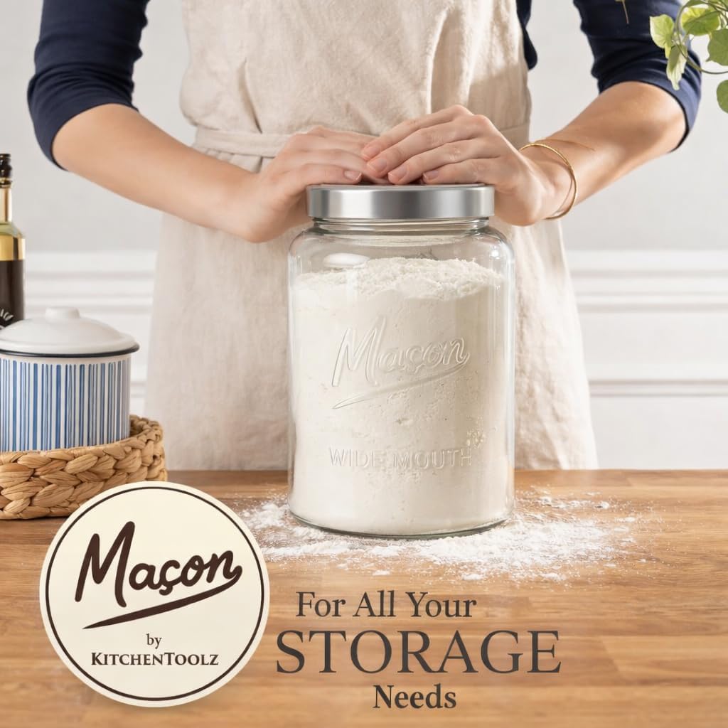 Extra Large    Jar - 1 Gallon  - Food Storage Jars & Containers reseña y precio