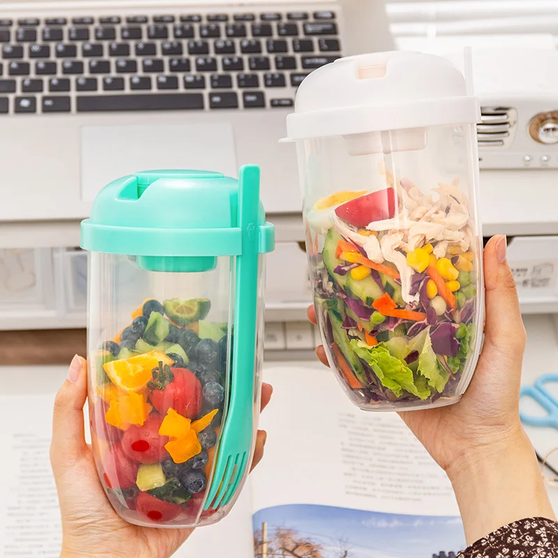 1PC/Portable Salad Cup Breakfa - Food Storage Yogurt reseña y precio