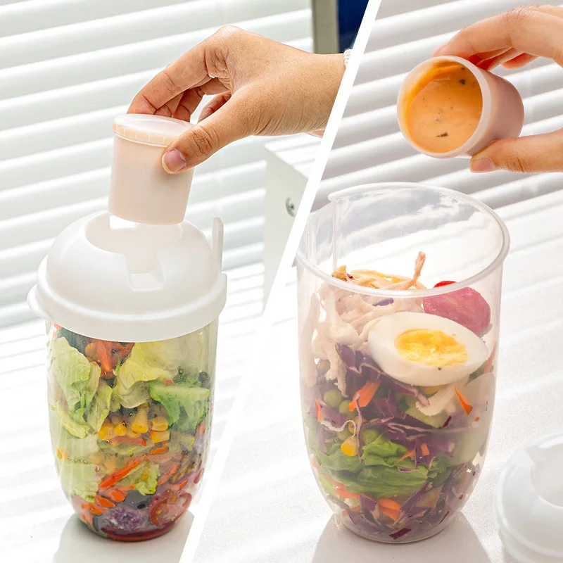 1PC/Portable Salad Cup Breakfa - Food Storage Yogurt reseña y precio
