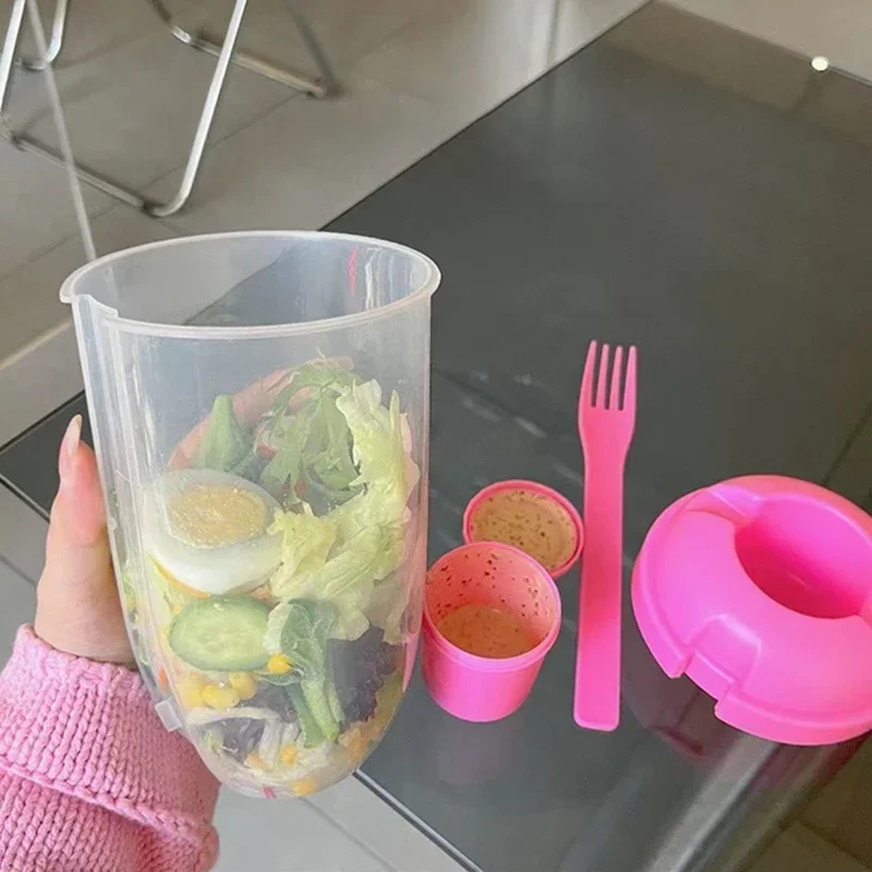 1PC/Portable Salad Cup Breakfa - Food Storage Yogurt reseña y precio