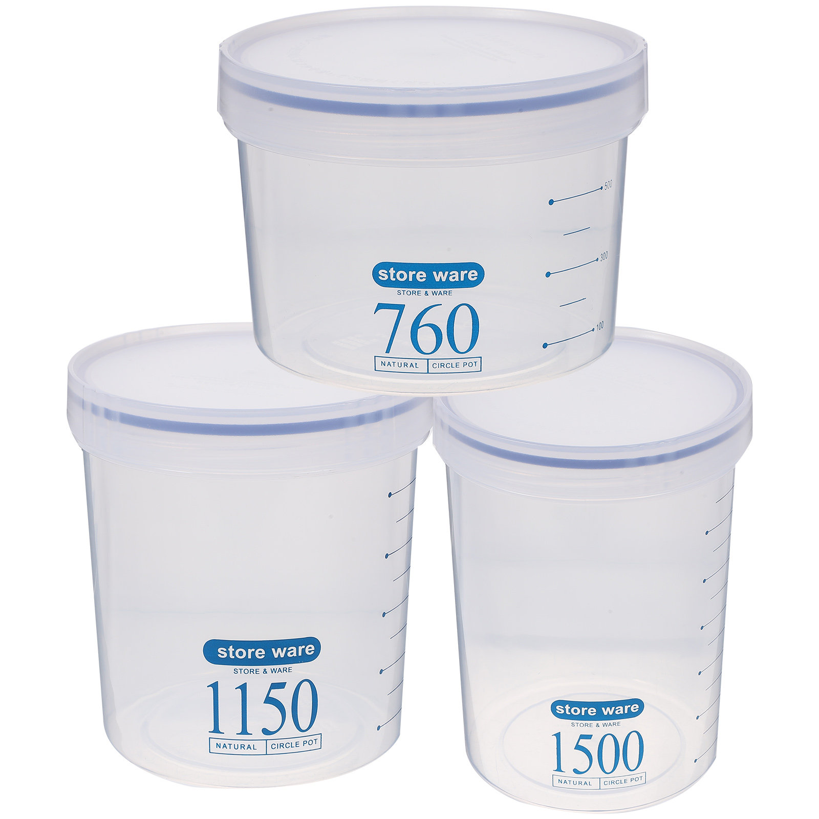 3Pcs Airtight Food Storage Jar - Food Storage Jars & Containers reseña y precio