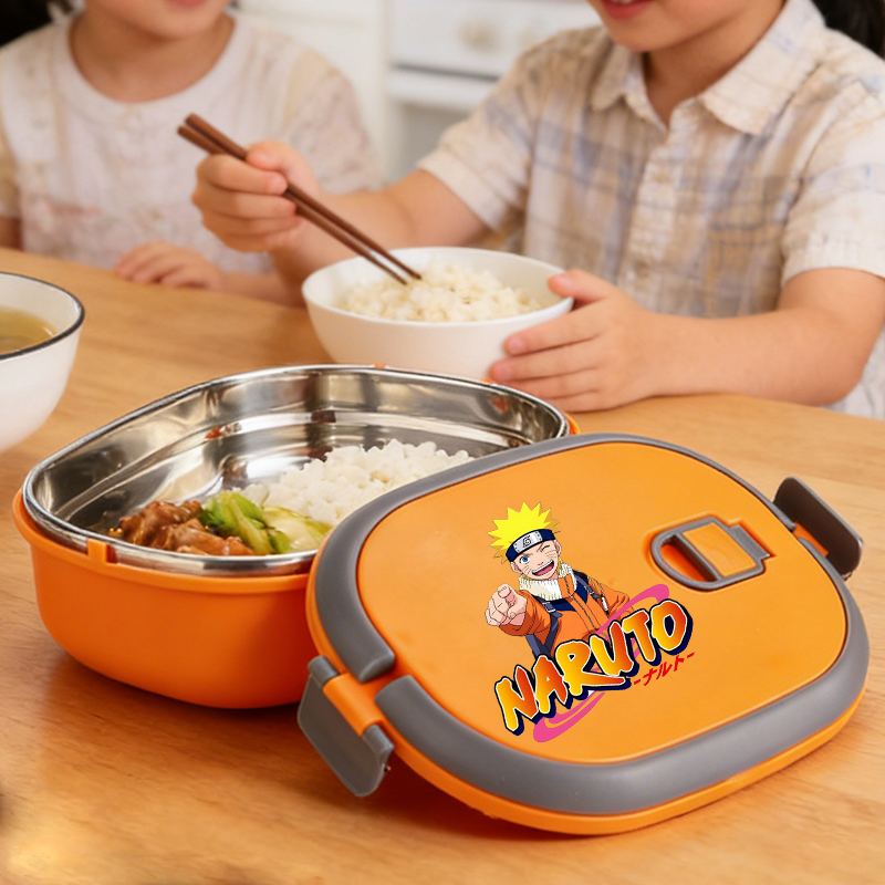 Anime Naruto Boy Lunch Boxes M - Food Storage In Room reseña y precio