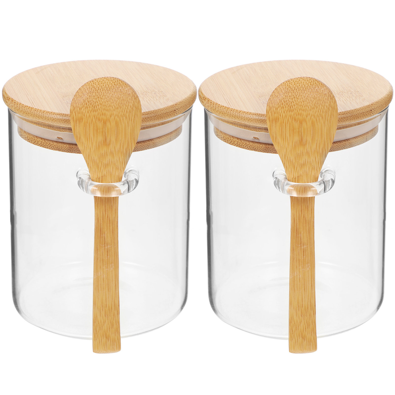2 Pcs Flour Sugar Storage Cont - Food Storage Jars & Containers reseña y precio