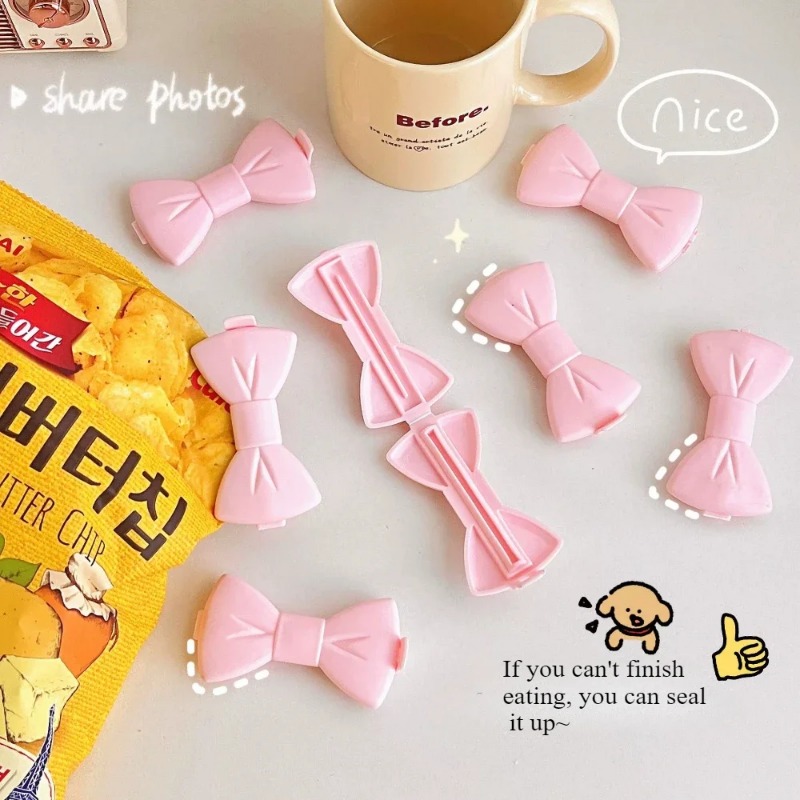 5PCS Kawaii Food Sealing Clip  - Food Storage Hot reseña y precio