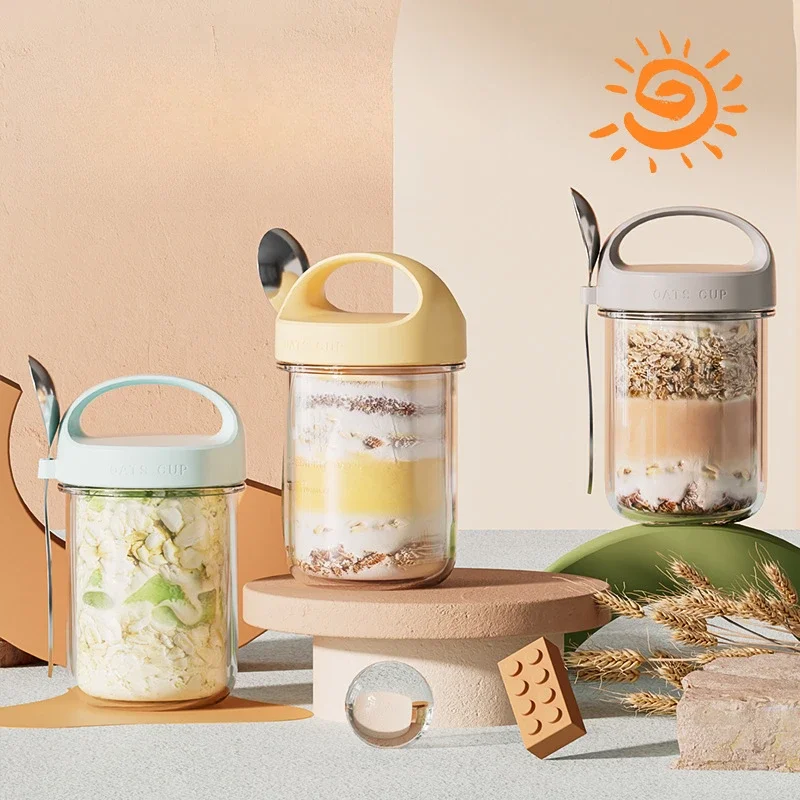 430ML New Breakfast Cups Oatme - Food Storage Yogurt reseña y precio