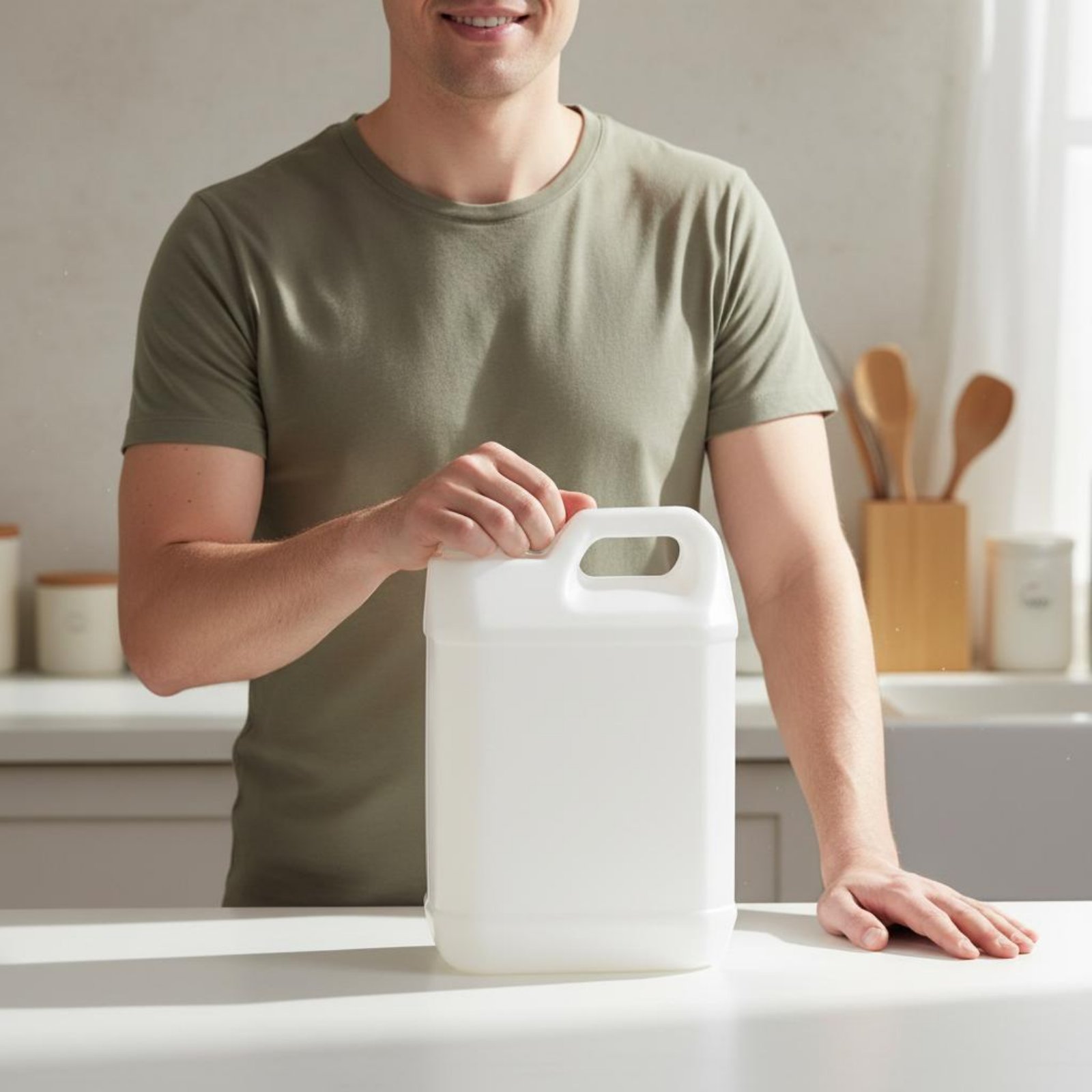 Food-Safe Plastic Jug Versatil - Food Storage And Container reseña y precio