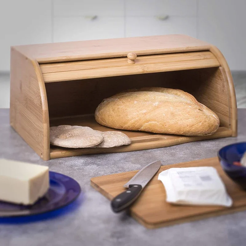 Double Door Dustproof Bamboo B - Food Storage Locker reseña y precio