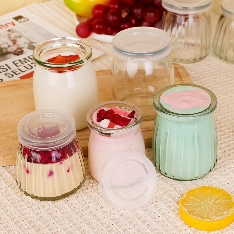 100/150/200ML Glass Yogurt Jar - Food Storage Yogurt reseña y precio