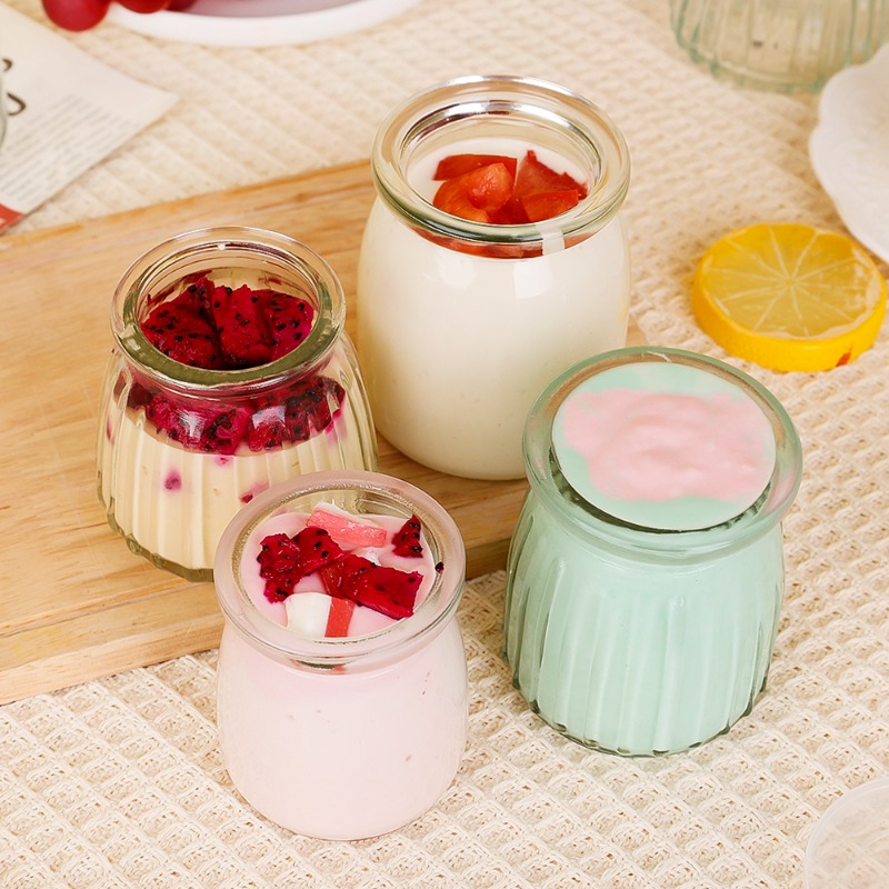 100/150/200ML Glass Yogurt Jar - Food Storage Yogurt reseña y precio