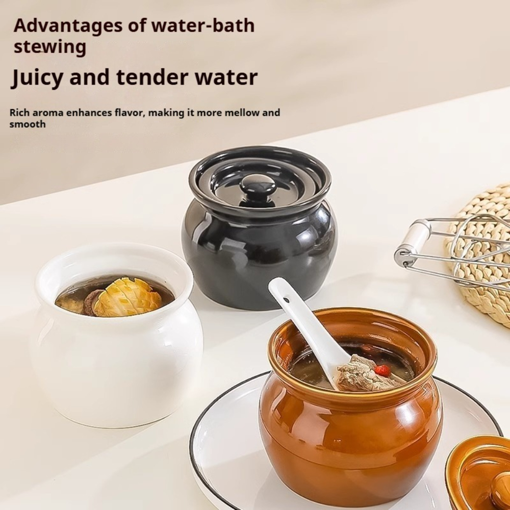 Hot Sale 400ML Ceramic Stewing - Food Storage Hot reseña y precio