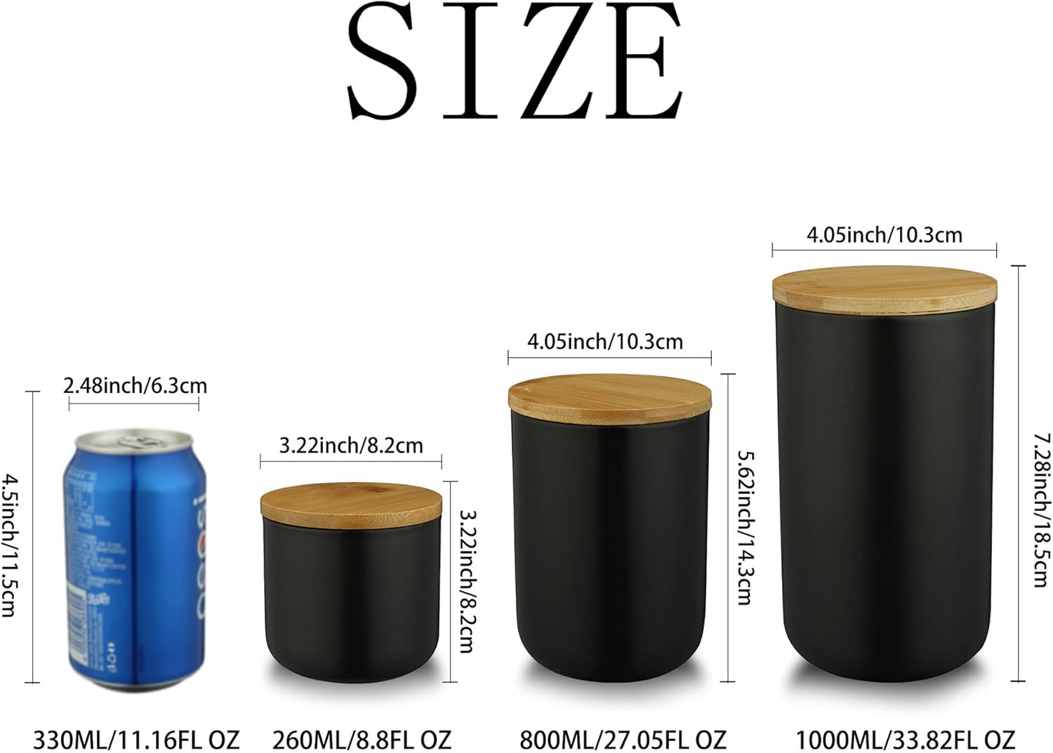 Food Storage Jar Strong Cerami - Food Storage Jars & Containers reseña y precio