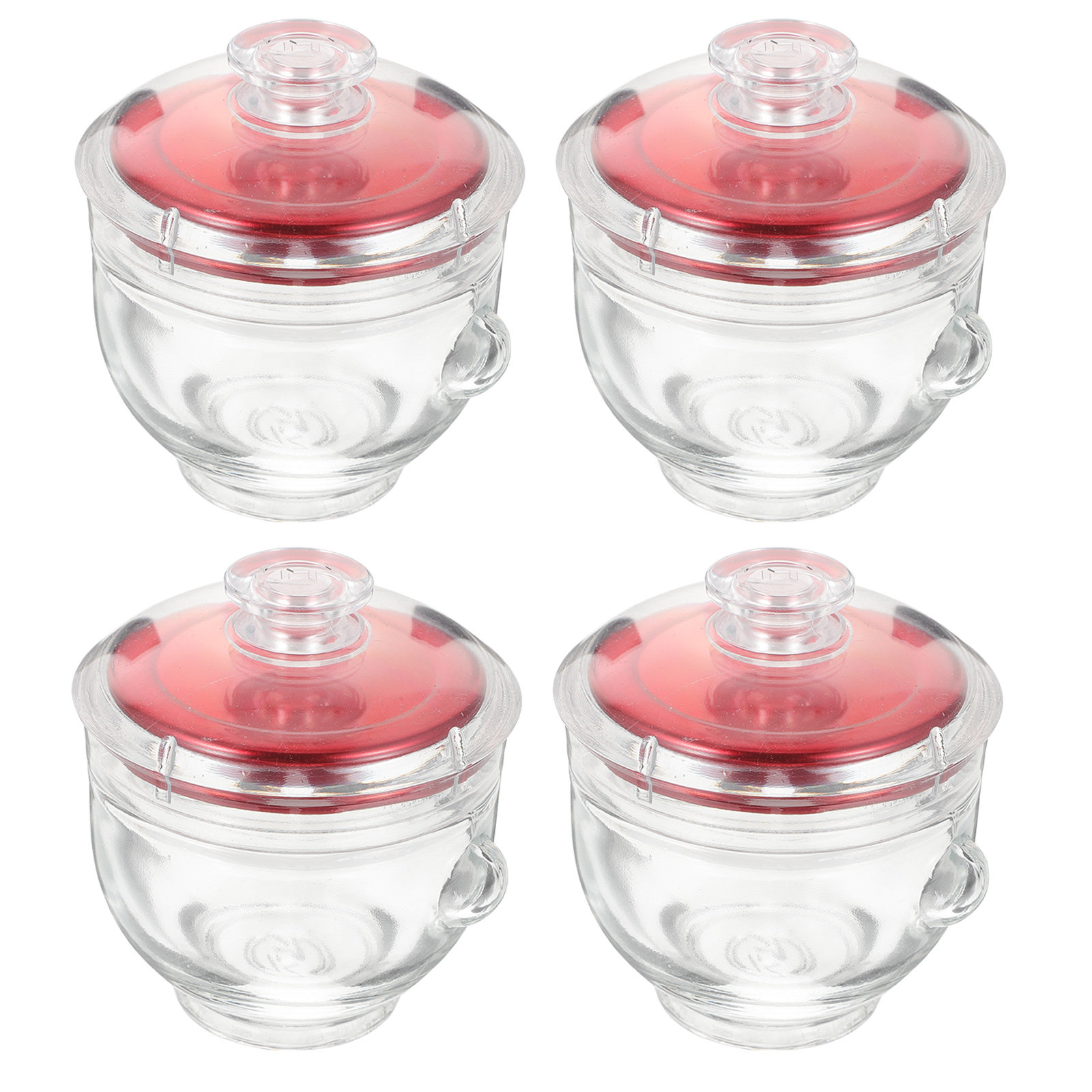 4Pcs Glass Cubilose Bottles Se - Food Storage Jars & Containers reseña y precio