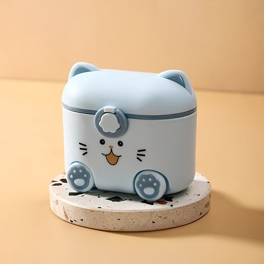 Cute Cat Milk Powder Container - Food Storage Locker reseña y precio