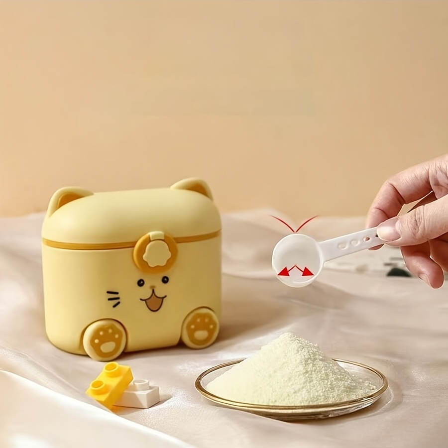 Cute Cat Milk Powder Container - Food Storage Locker reseña y precio