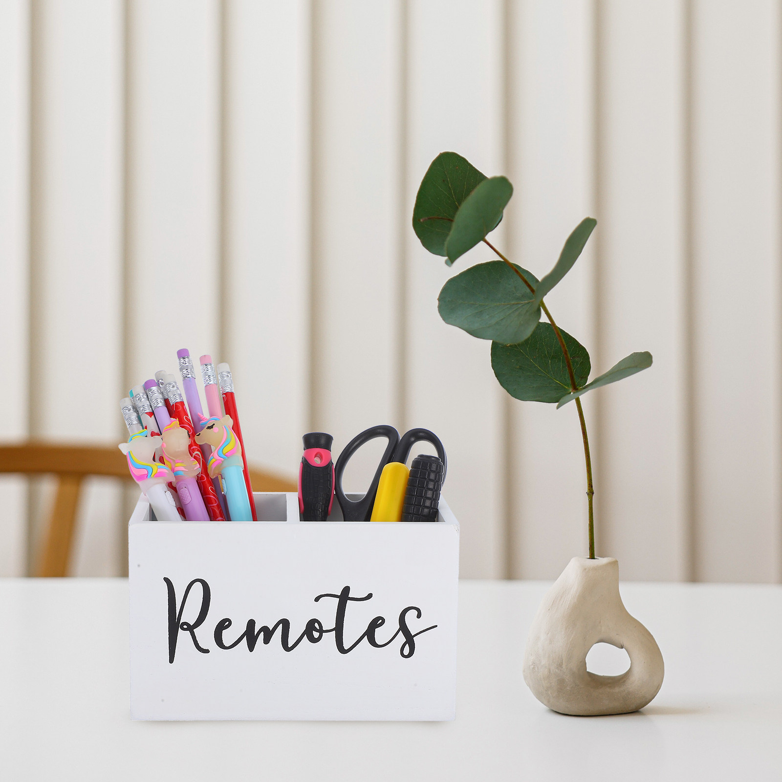 Rustic Wood Remote Control Hol - Food Storage In Room reseña y precio