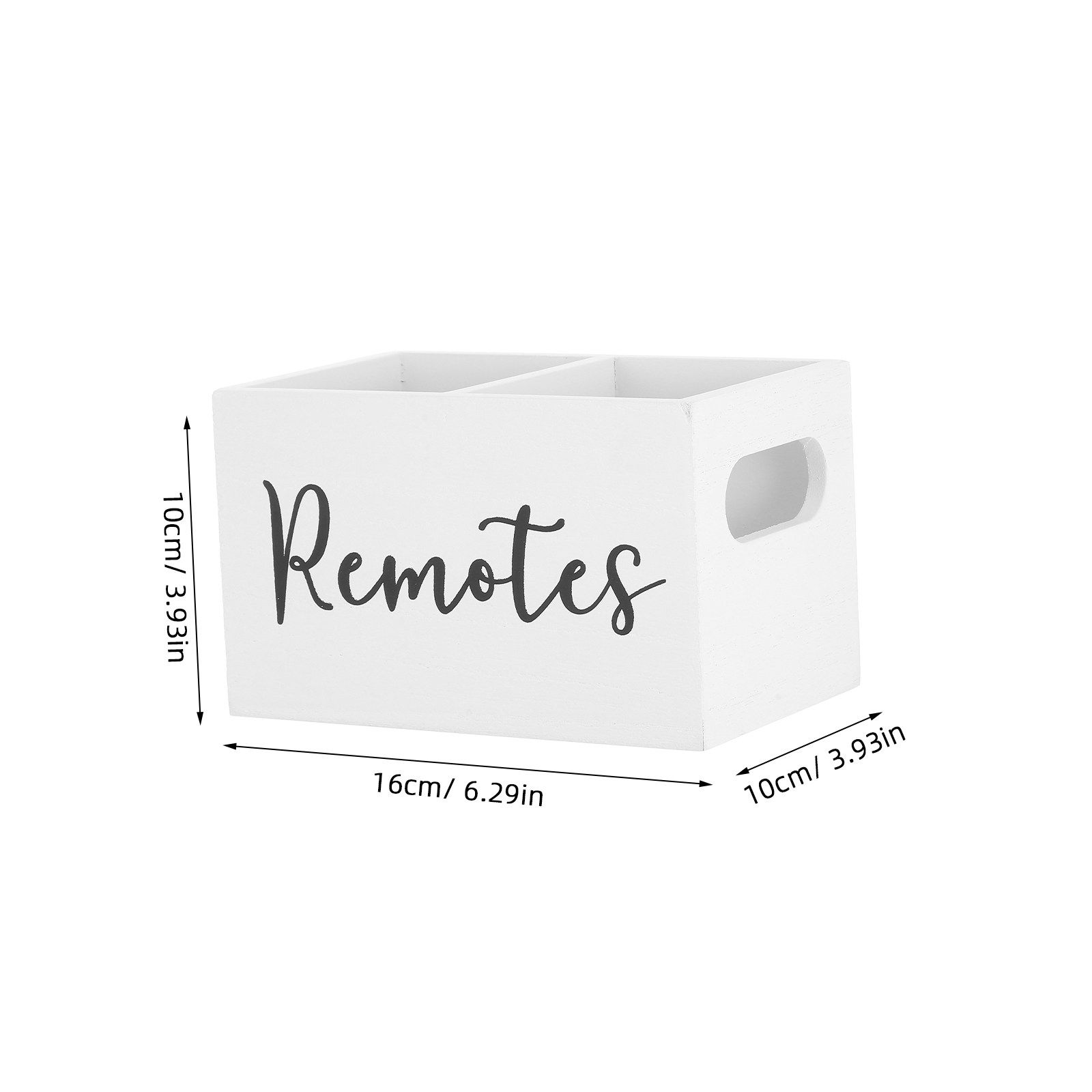 Rustic Wood Remote Control Hol - Food Storage In Room reseña y precio