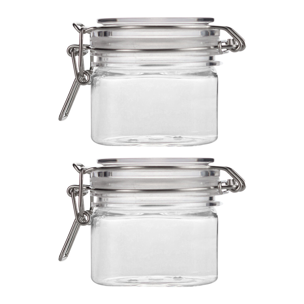 2Pcs Sealed Storage Jars Trans - Food Storage And Container reseña y precio