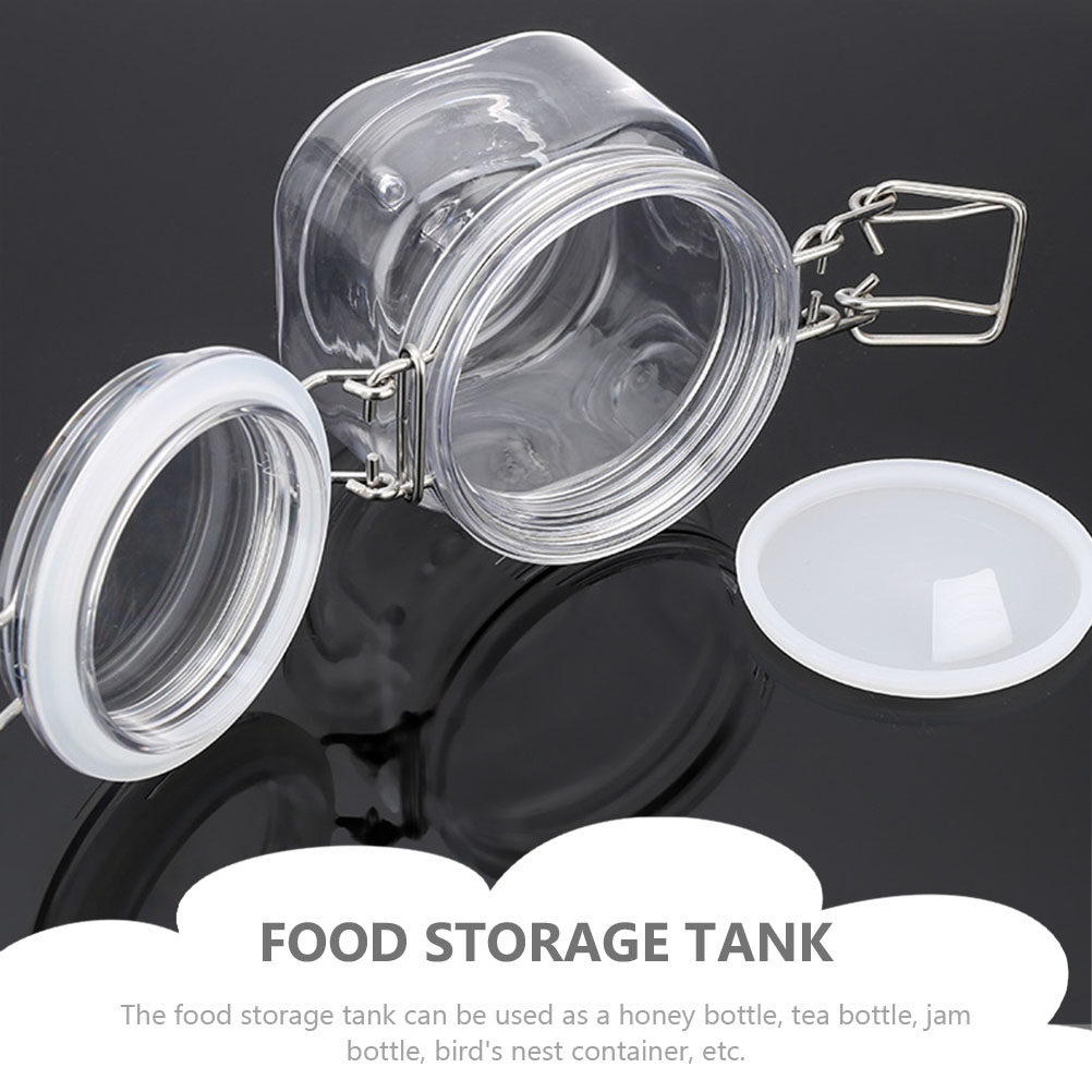 2Pcs Sealed Storage Jars Trans - Food Storage And Container reseña y precio