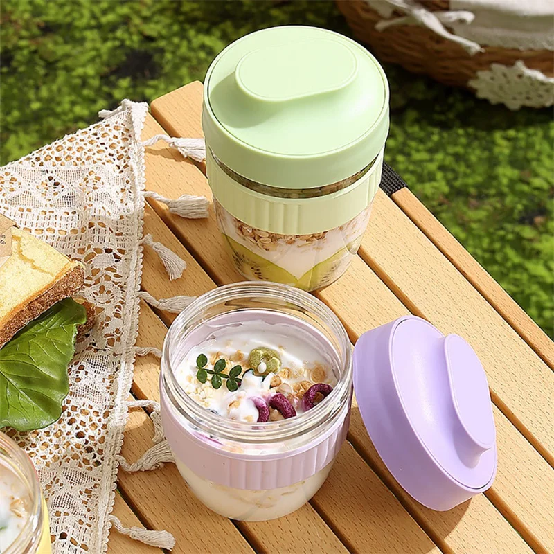 Portable Breakfast Fruit Oat Y - Food Storage Yogurt reseña y precio